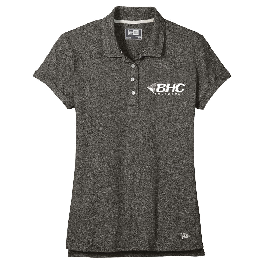 BHC Insurance New Era® Women's Slub Twist Polo