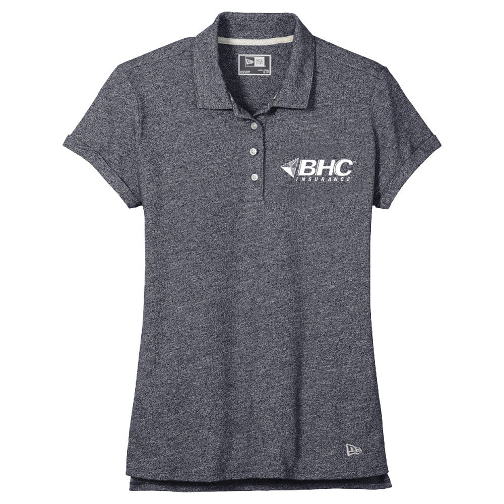 BHC Insurance New Era® Women's Slub Twist Polo
