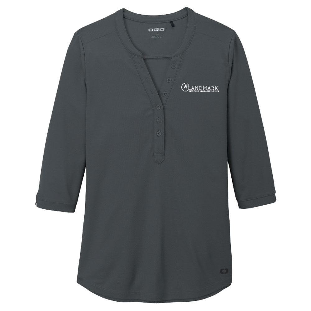 Landmark OGIO® Women's Jewel Henley