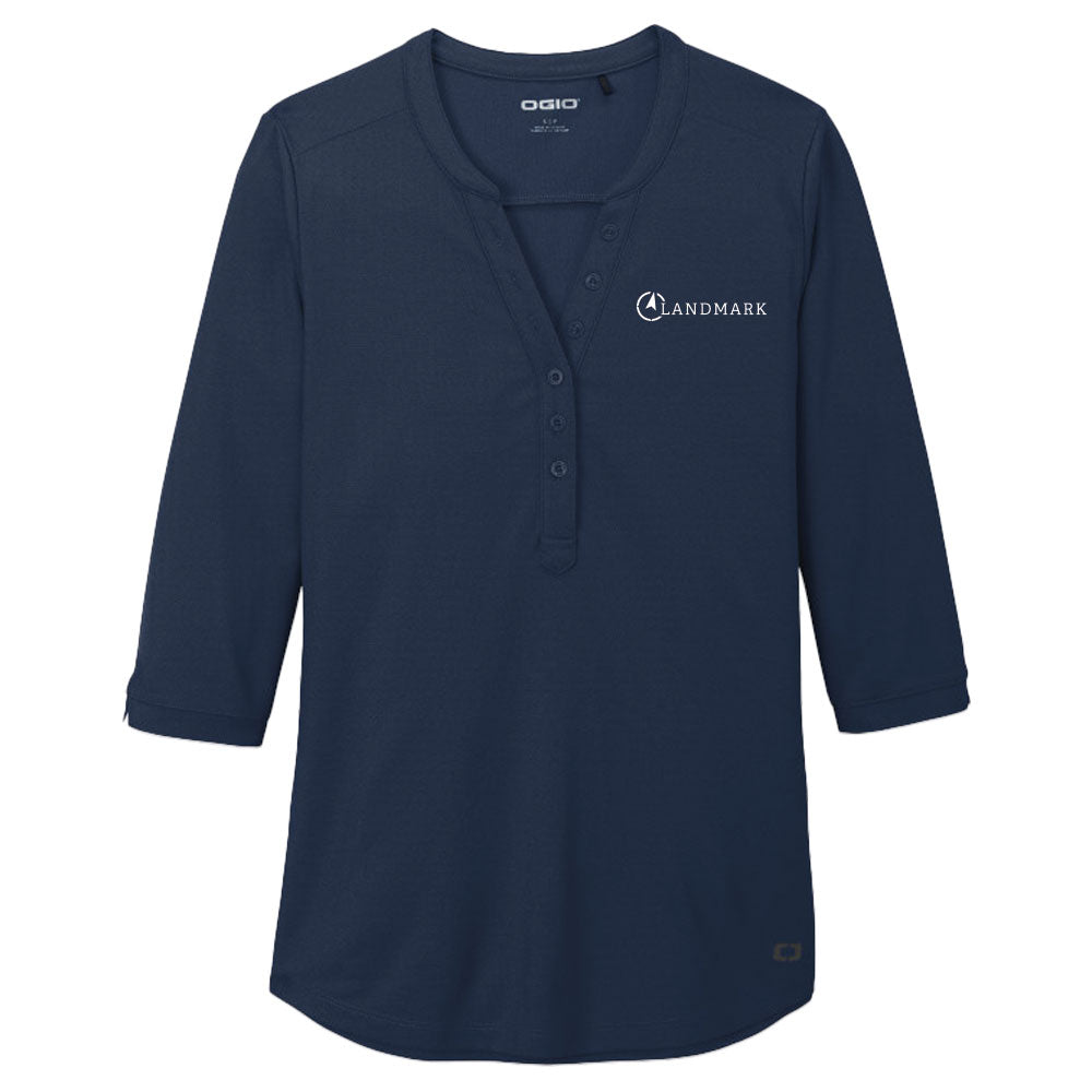 Landmark OGIO® Women's Jewel Henley