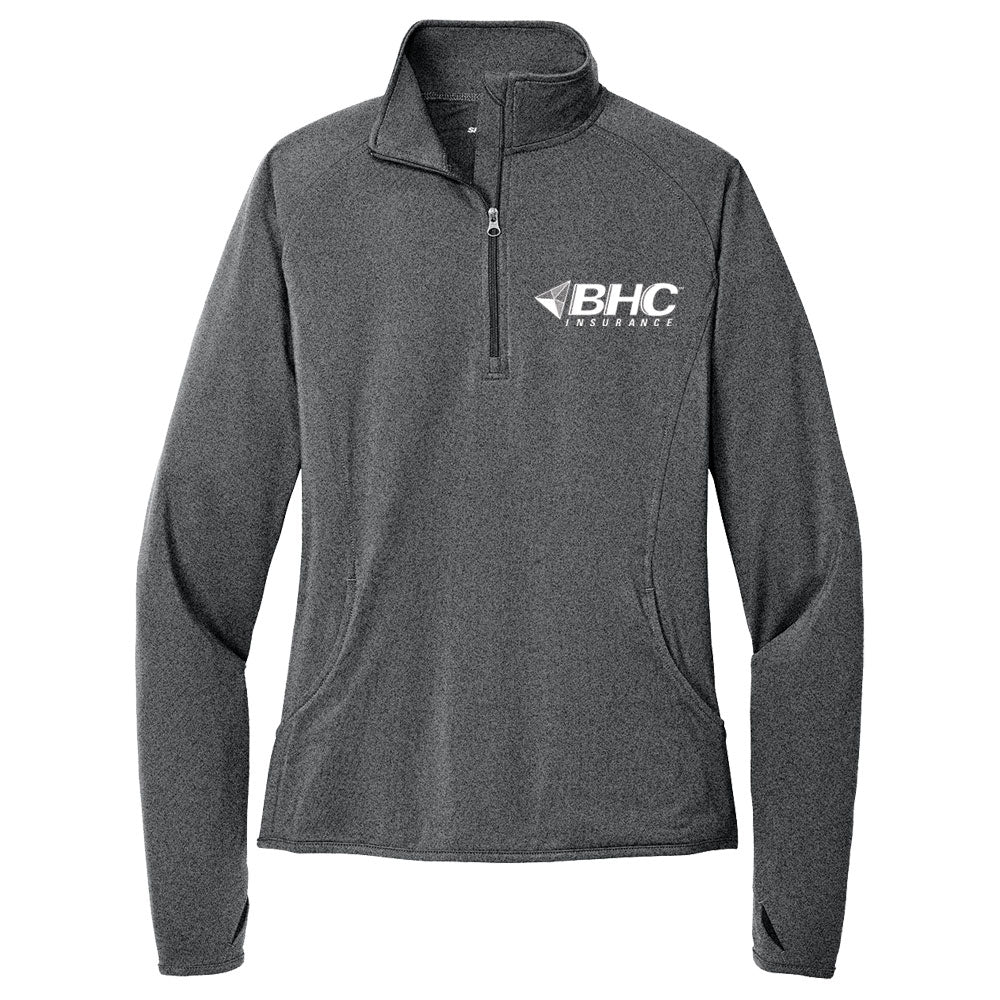 BHC Insurance Ladies' Sport-Wick® Stretch 1/4-Zip Pullover