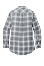 Load image into Gallery viewer, Landmark Ladies' Plaid Flannel Shirt
