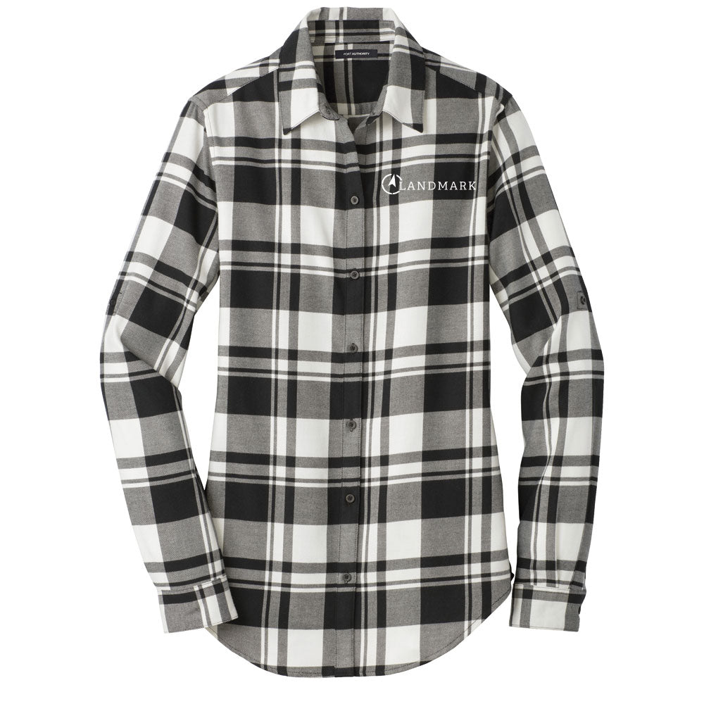 Landmark Port Authority® Women's Plaid Flannel Tunic