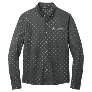 Landmark Men's Stretch Jersey Long Sleeve Shirt