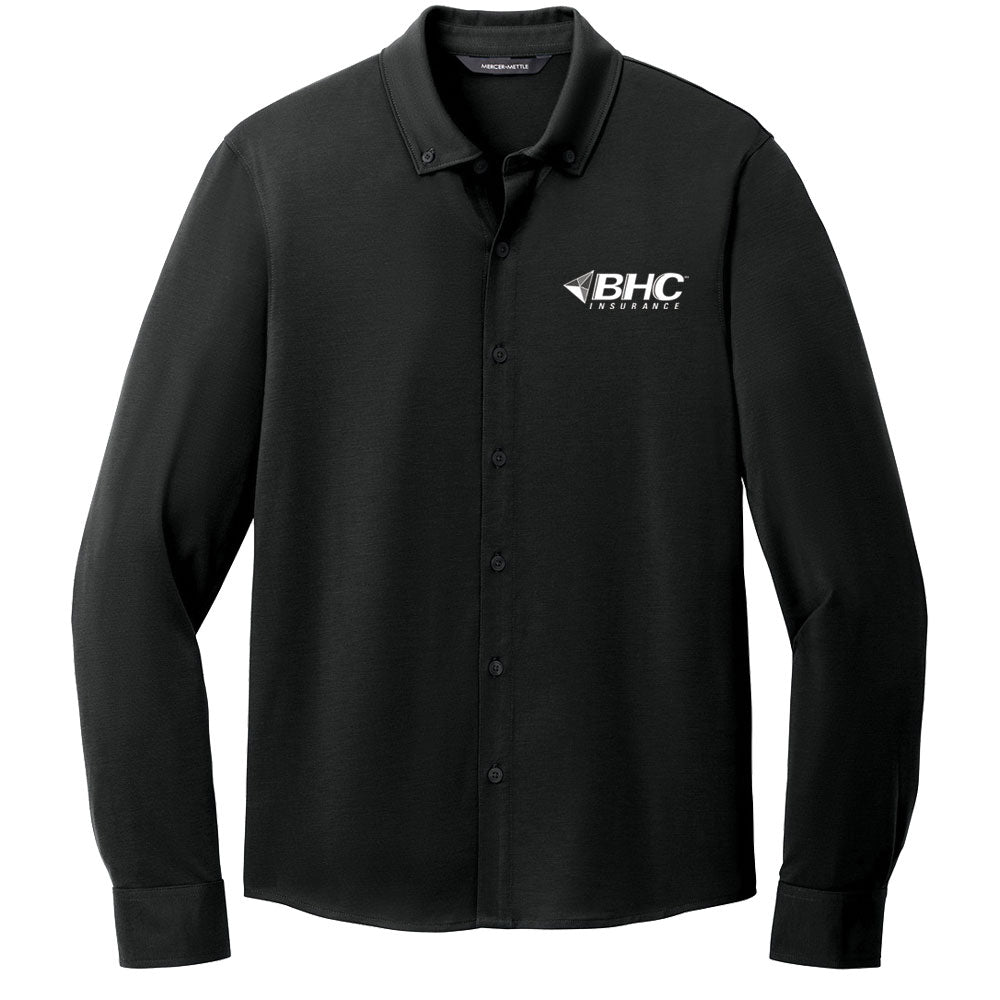 BHC Insurance Men's Stretch Jersey Long Sleeve Shirt