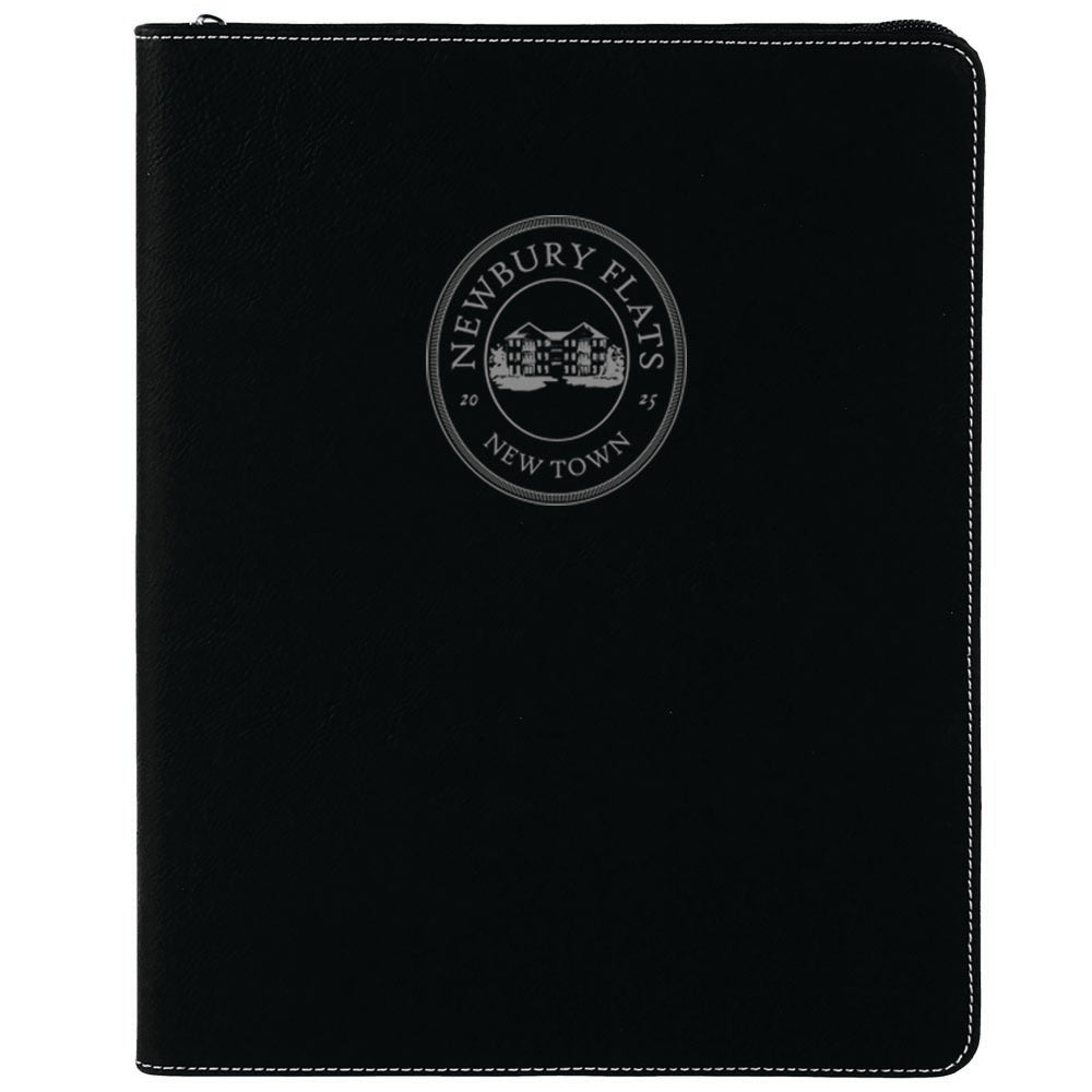 Engage Management Zipper Portfolio with Notepad