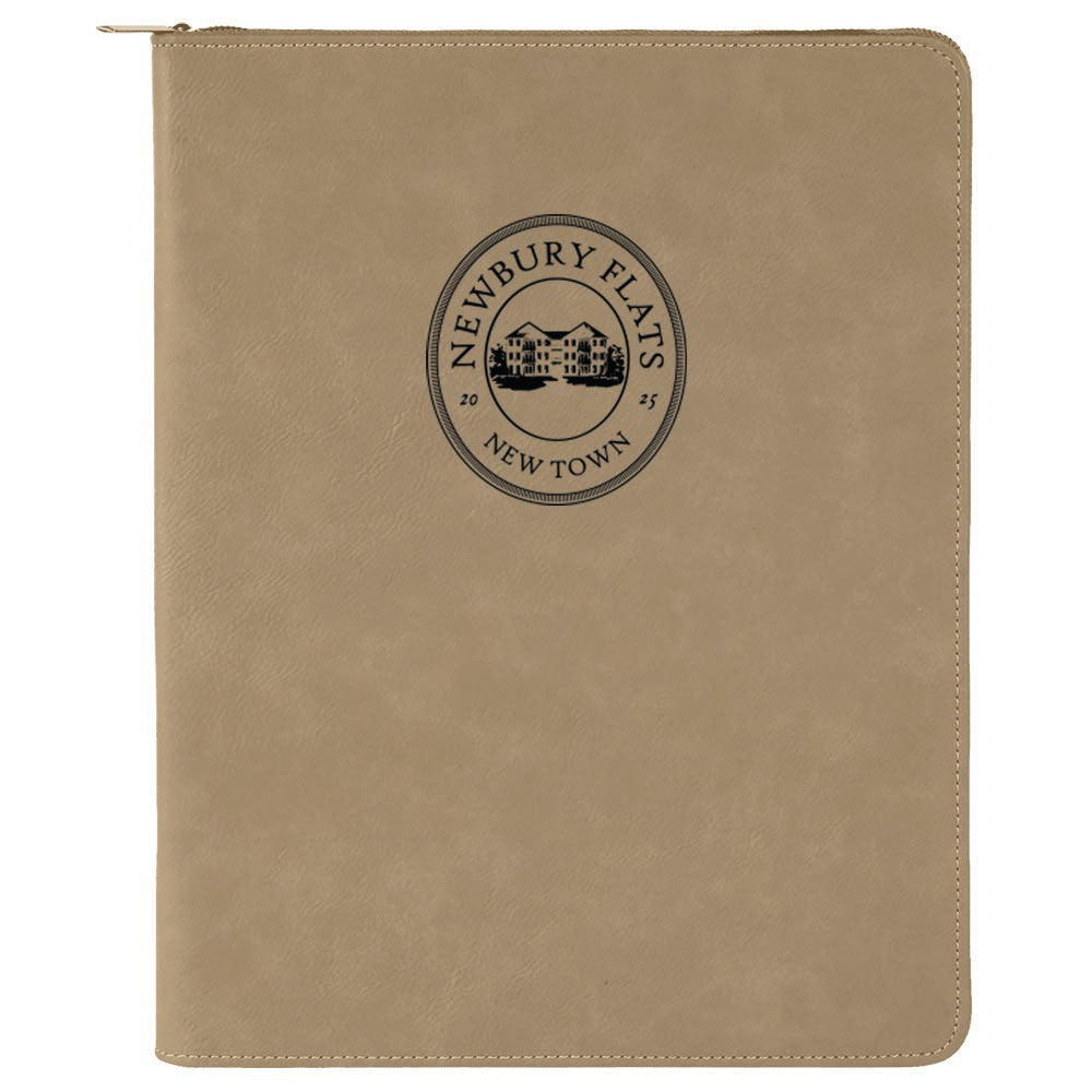 Engage Management Zipper Portfolio with Notepad