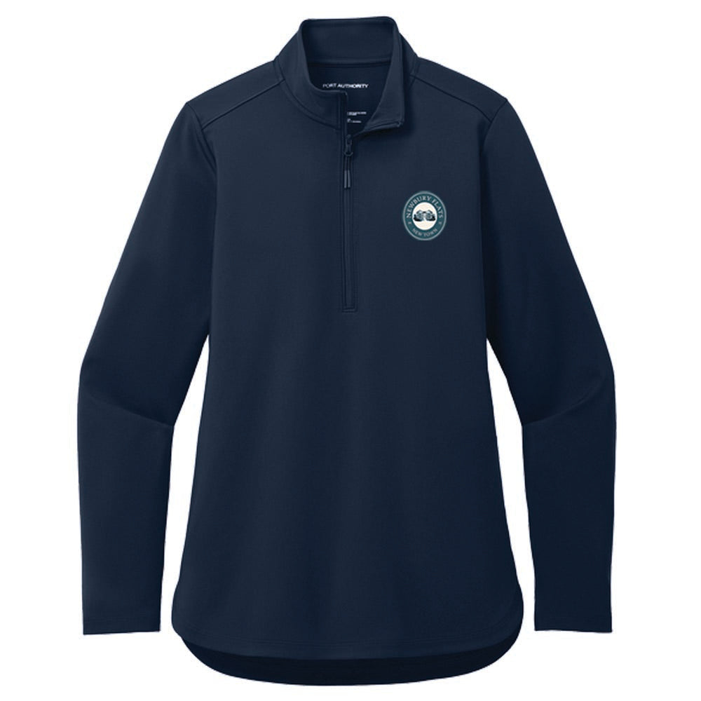 Engage Management Port Authority® Women's C-FREE® Double Knit 1/4-Zip