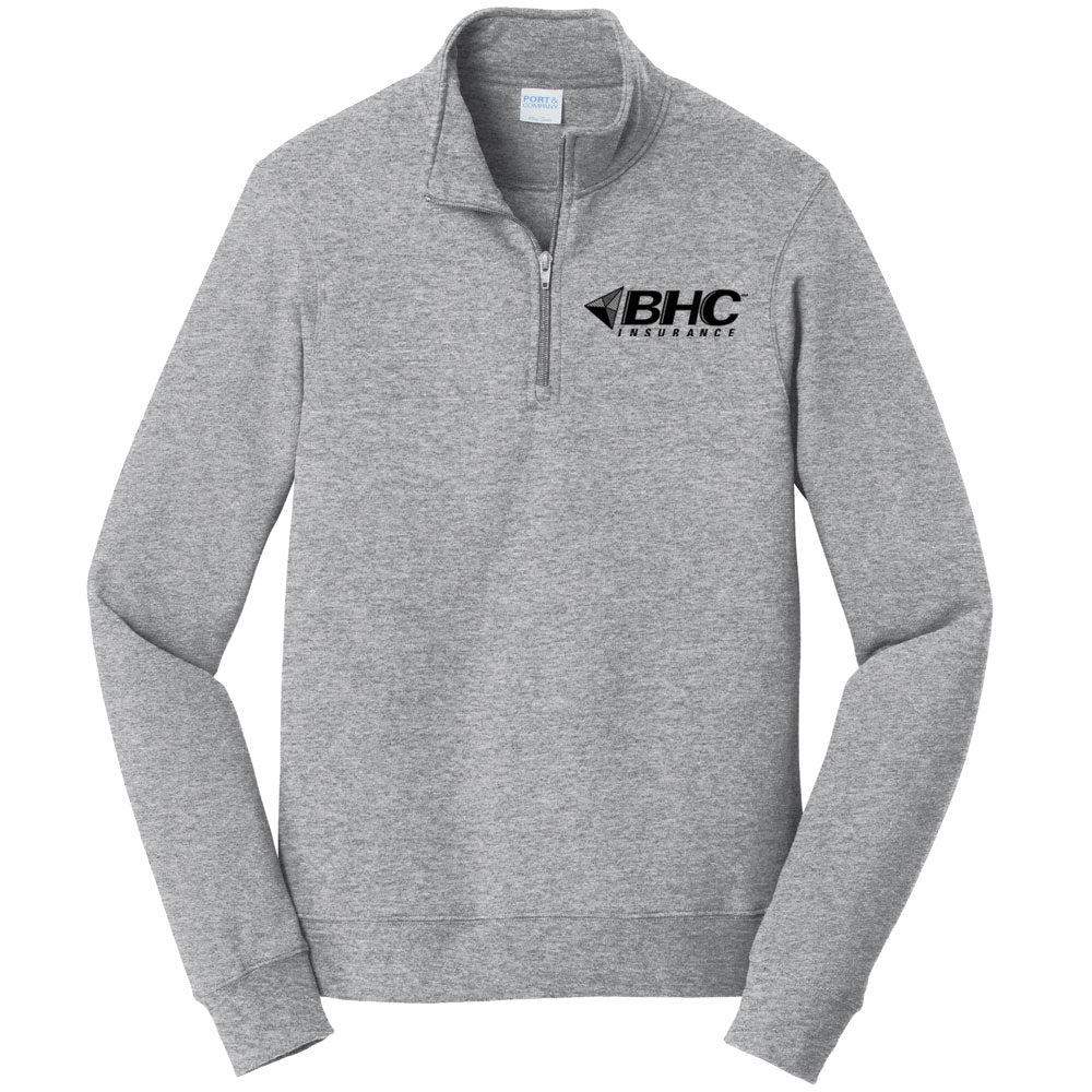 BHC Insurance 1/4-Zip Fleece Sweatshirt