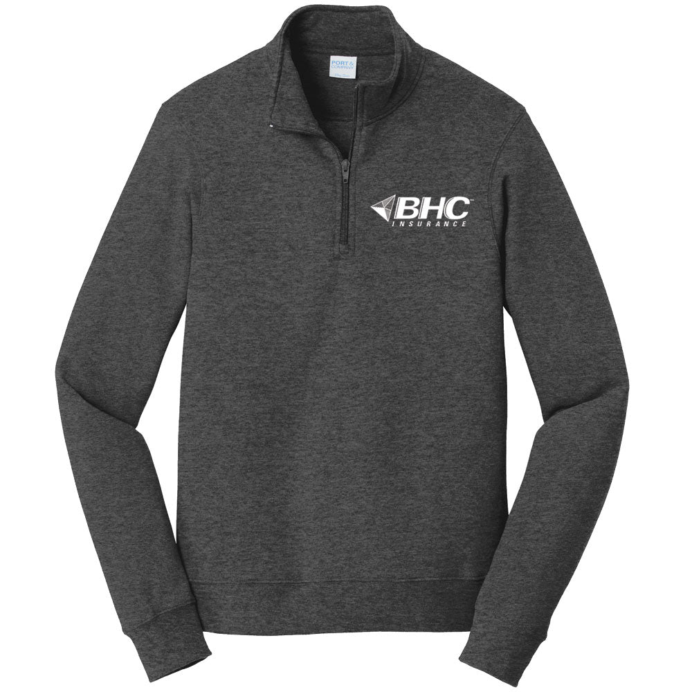 BHC Insurance 1/4-Zip Fleece Sweatshirt