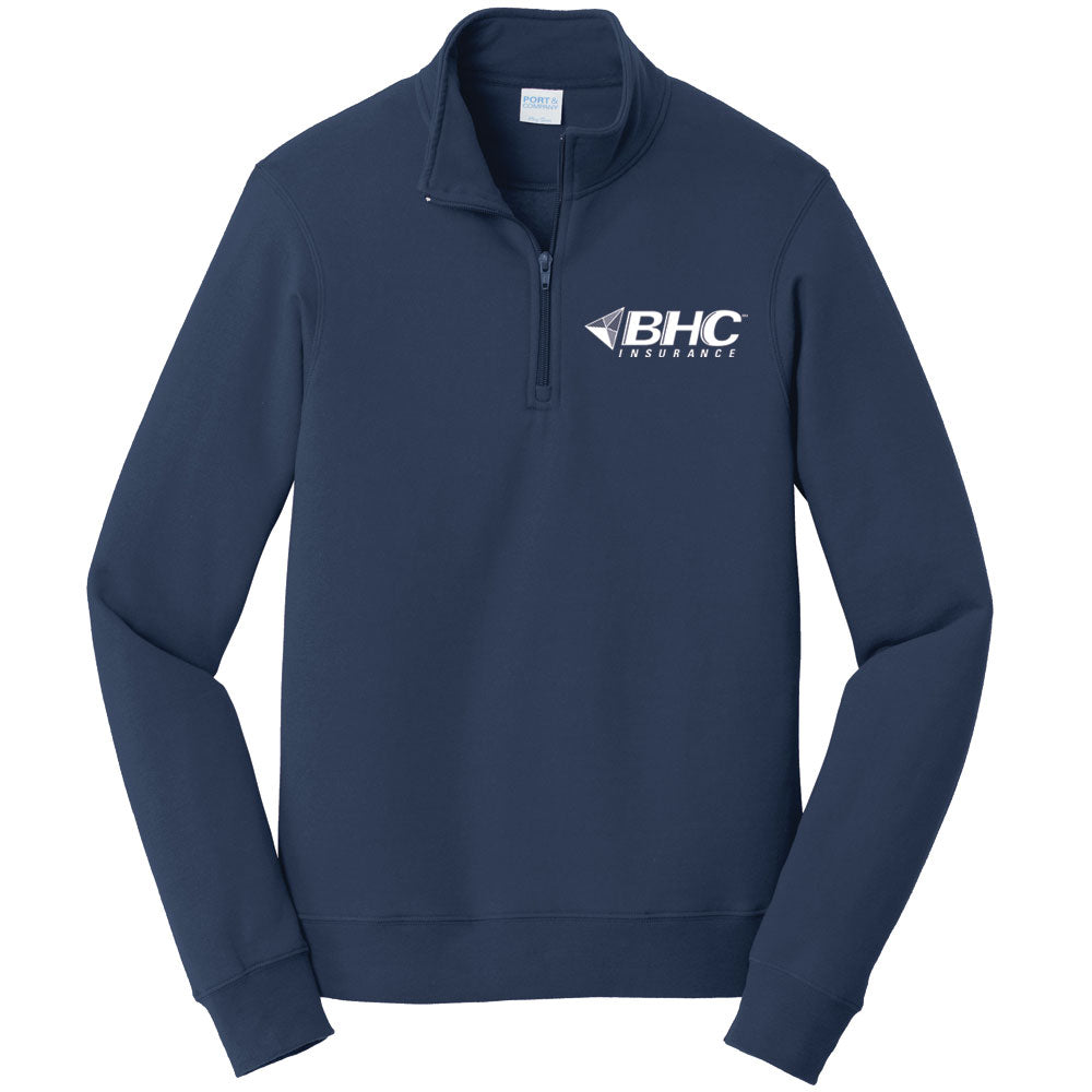 BHC Insurance 1/4-Zip Fleece Sweatshirt