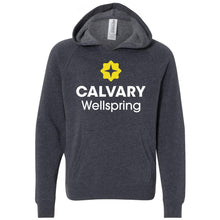 Load image into Gallery viewer, Calvary Wellspring Toddler &amp; Youth Hooded Sweatshirt
