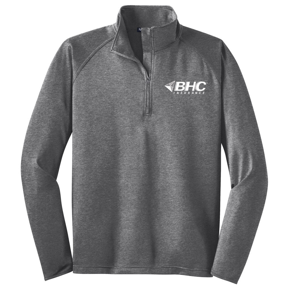 BHC Insurance Men's Sport-Wick® Stretch 1/4-Zip Pullover