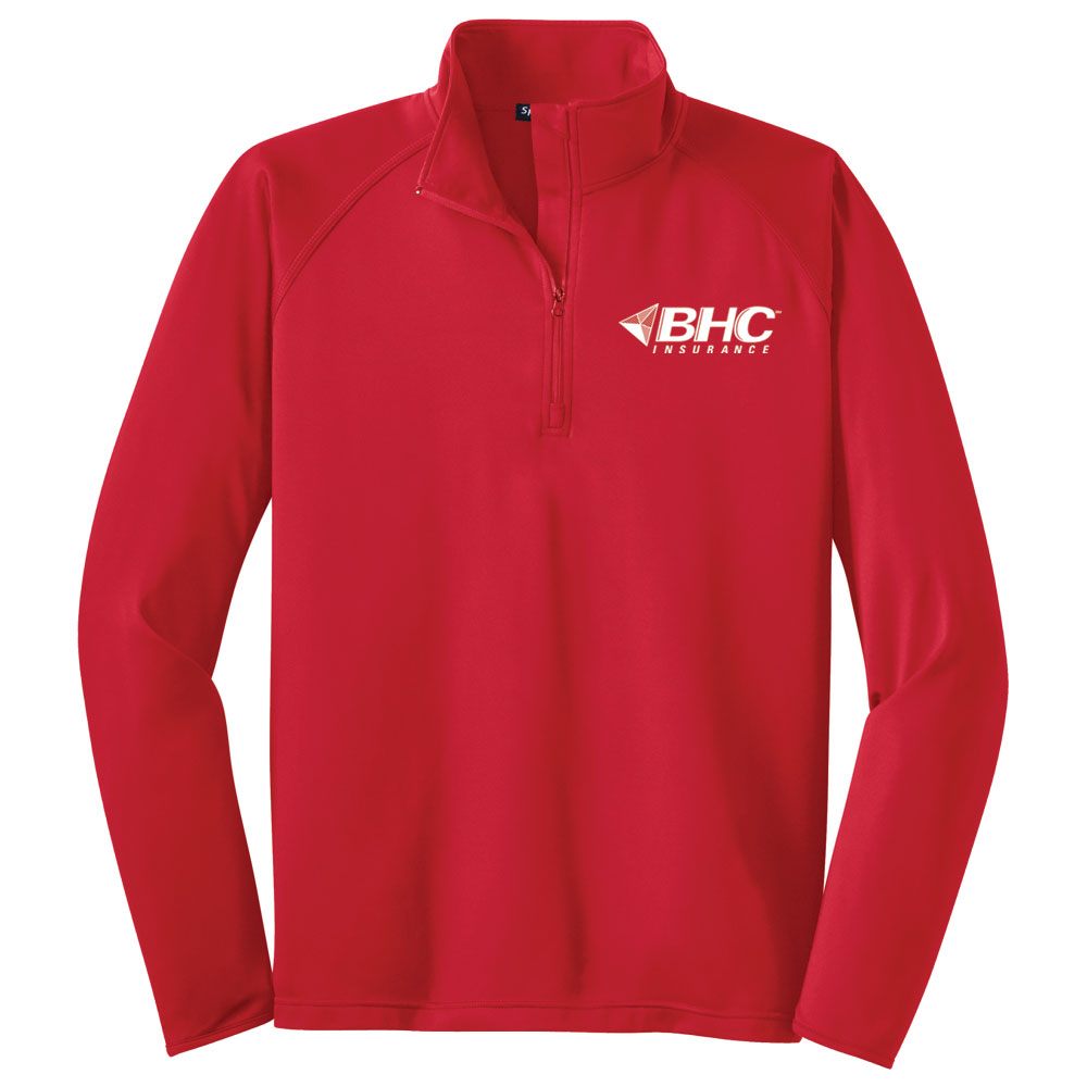 BHC Insurance Men's Sport-Wick® Stretch 1/4-Zip Pullover