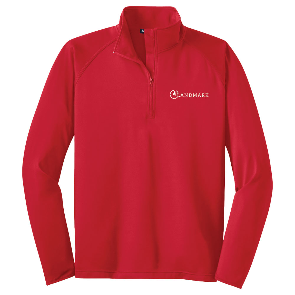 Landmark Sport-Tek® Men's Sport-Wick® Stretch 1/4-Zip Pullover