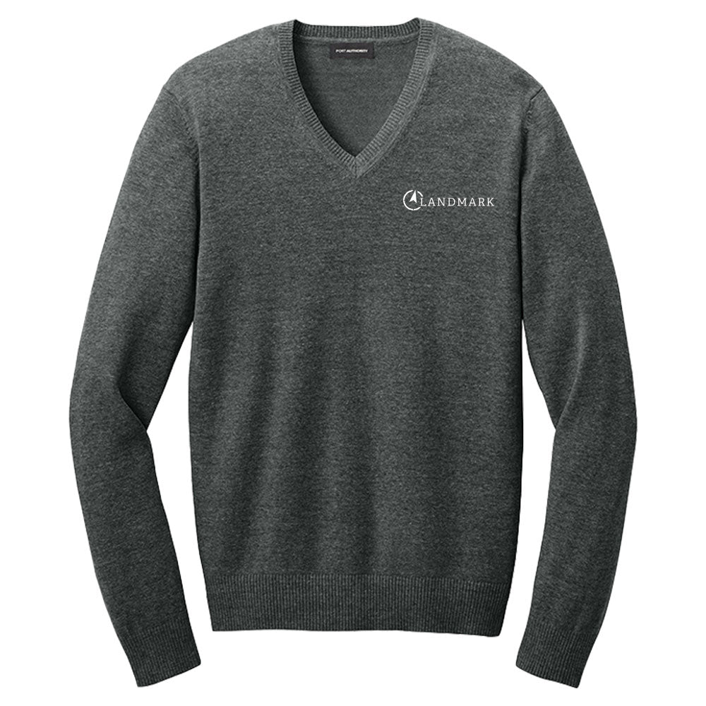 Landmark Port Authority® Easy Care V-Neck Sweater
