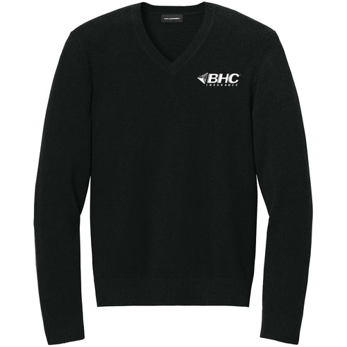 BHC Insurance Port Authority® Easy Care V-Neck Sweater