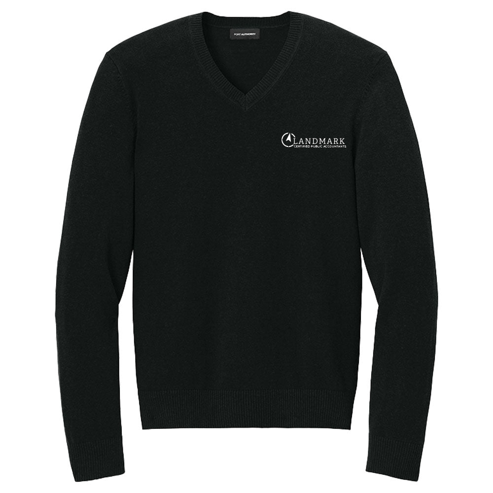 Landmark Port Authority® Easy Care V-Neck Sweater