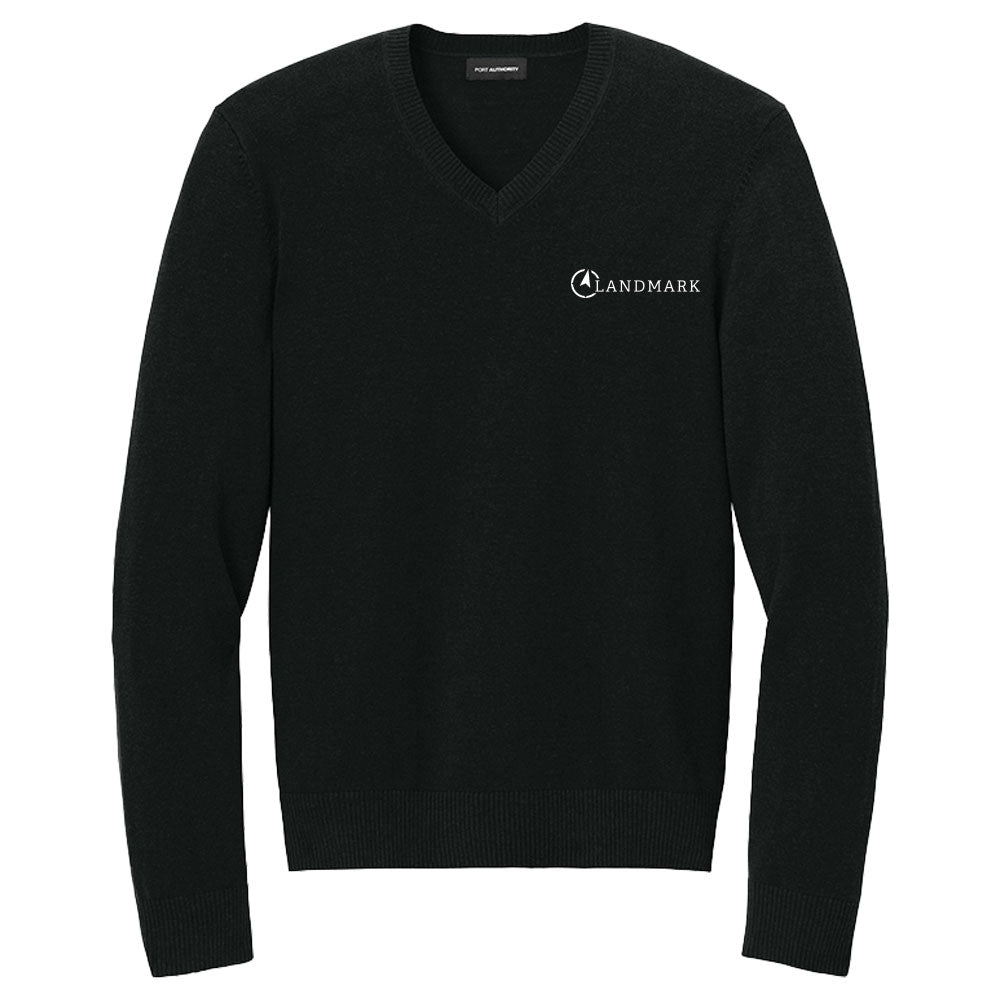Landmark Port Authority® Easy Care V-Neck Sweater