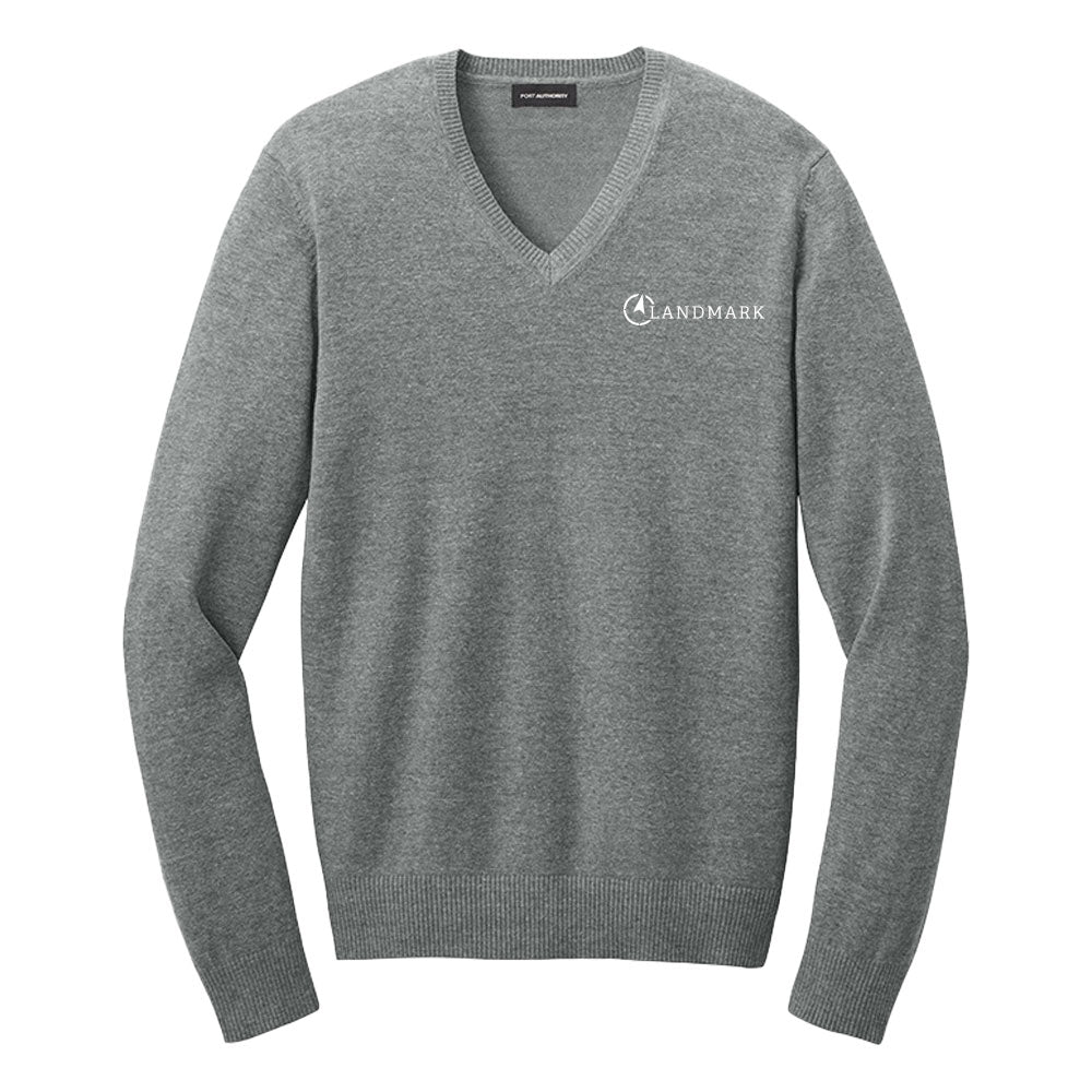 Landmark Port Authority® Easy Care V-Neck Sweater