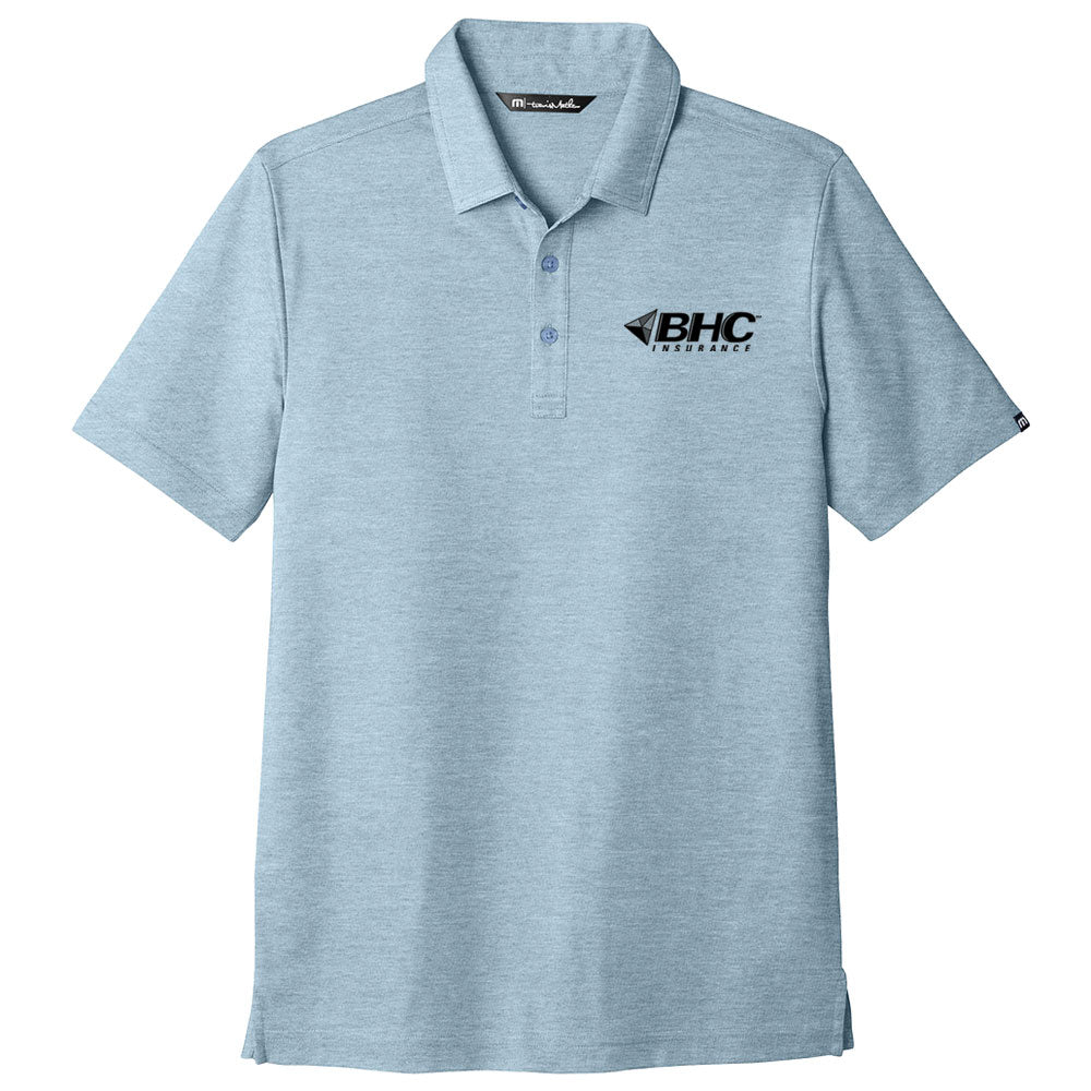 BHC Insurance TravisMathew Men's Oceanside Heather Polo