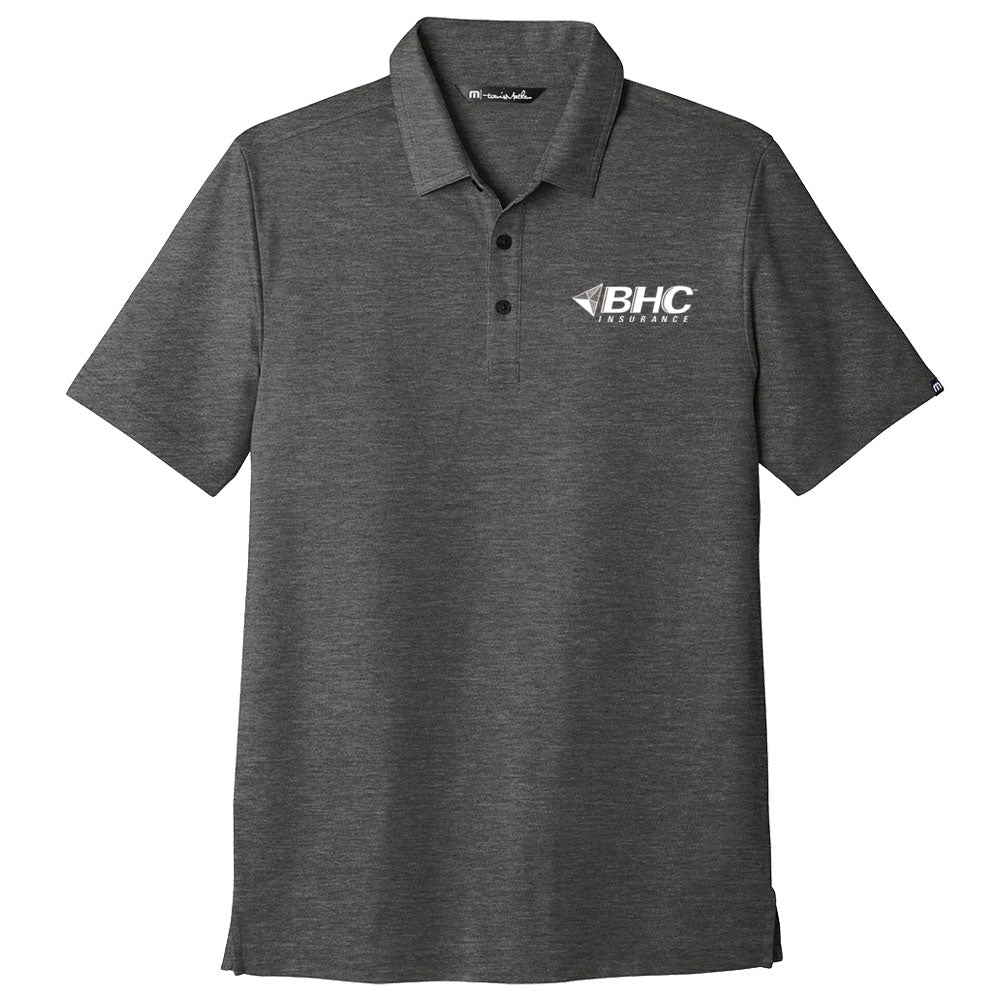 BHC Insurance TravisMathew Men's Oceanside Heather Polo