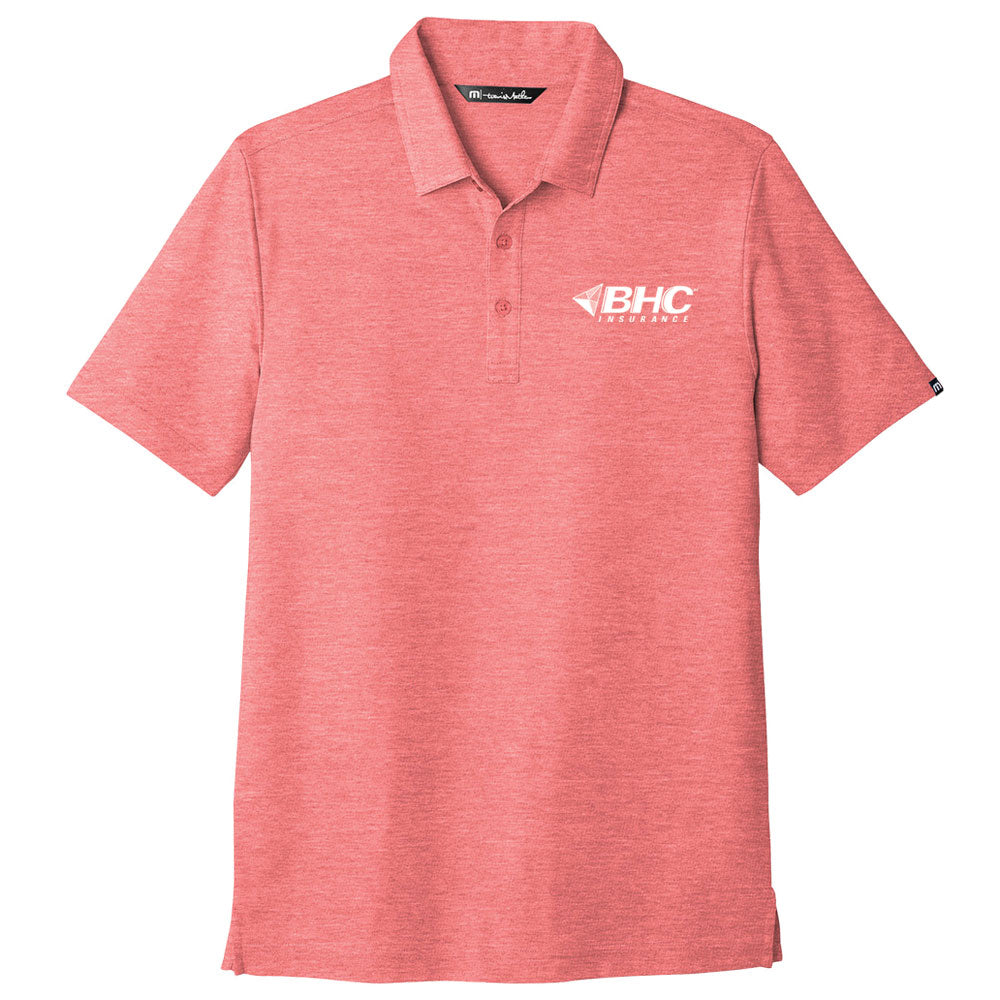 BHC Insurance TravisMathew Men's Oceanside Heather Polo