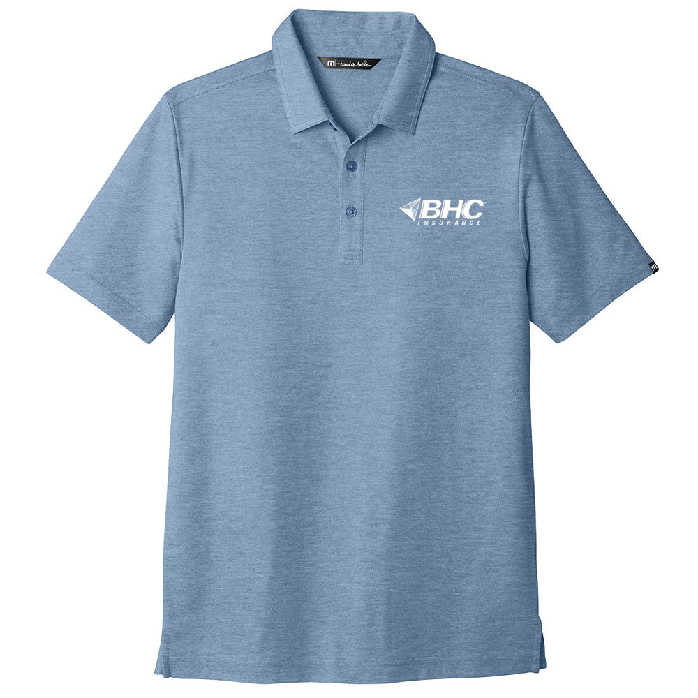BHC Insurance TravisMathew Men's Oceanside Heather Polo
