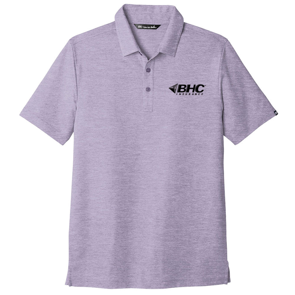 BHC Insurance TravisMathew Men's Oceanside Heather Polo