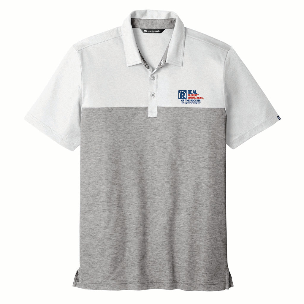 RPM TravisMathew Oceanside Blocked Polo