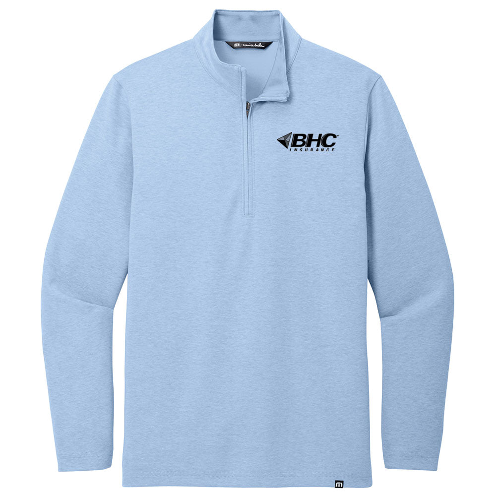 BHC Insurance TravisMathew Men's Coveside 1/4-Zip