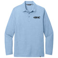 BHC Insurance TravisMathew Men's Oceanside Heather Long Sleeve Polo