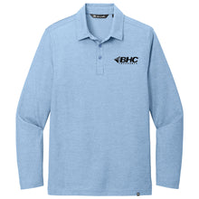 Load image into Gallery viewer, BHC Insurance TravisMathew Oceanside Heather Long Sleeve Polo
