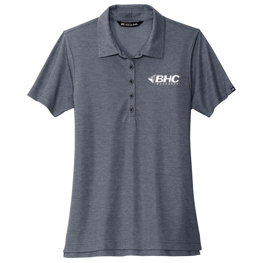 BHC Insurance TravisMathew Women's Oceanside Heather Polo