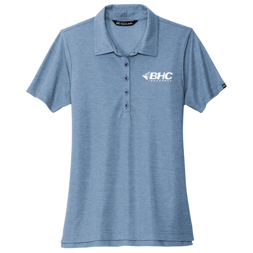 BHC Insurance TravisMathew Women's Oceanside Heather Polo