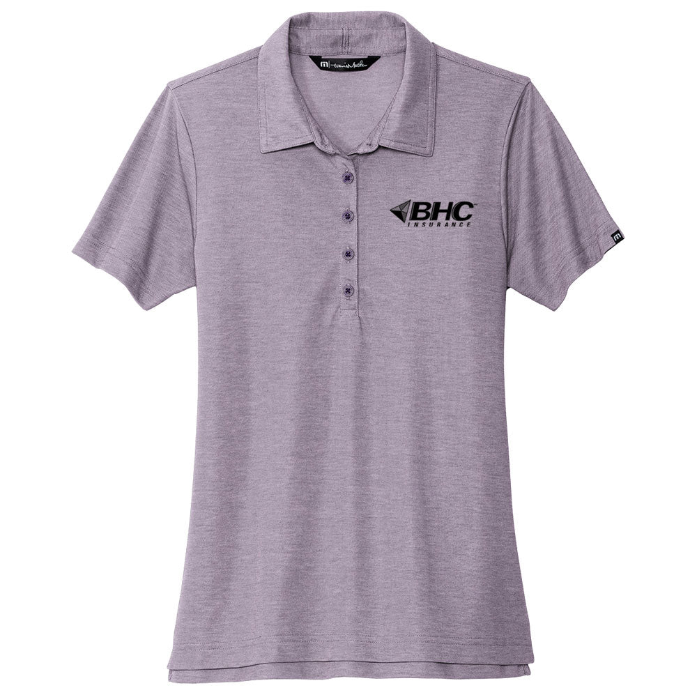 BHC Insurance TravisMathew Women's Oceanside Heather Polo