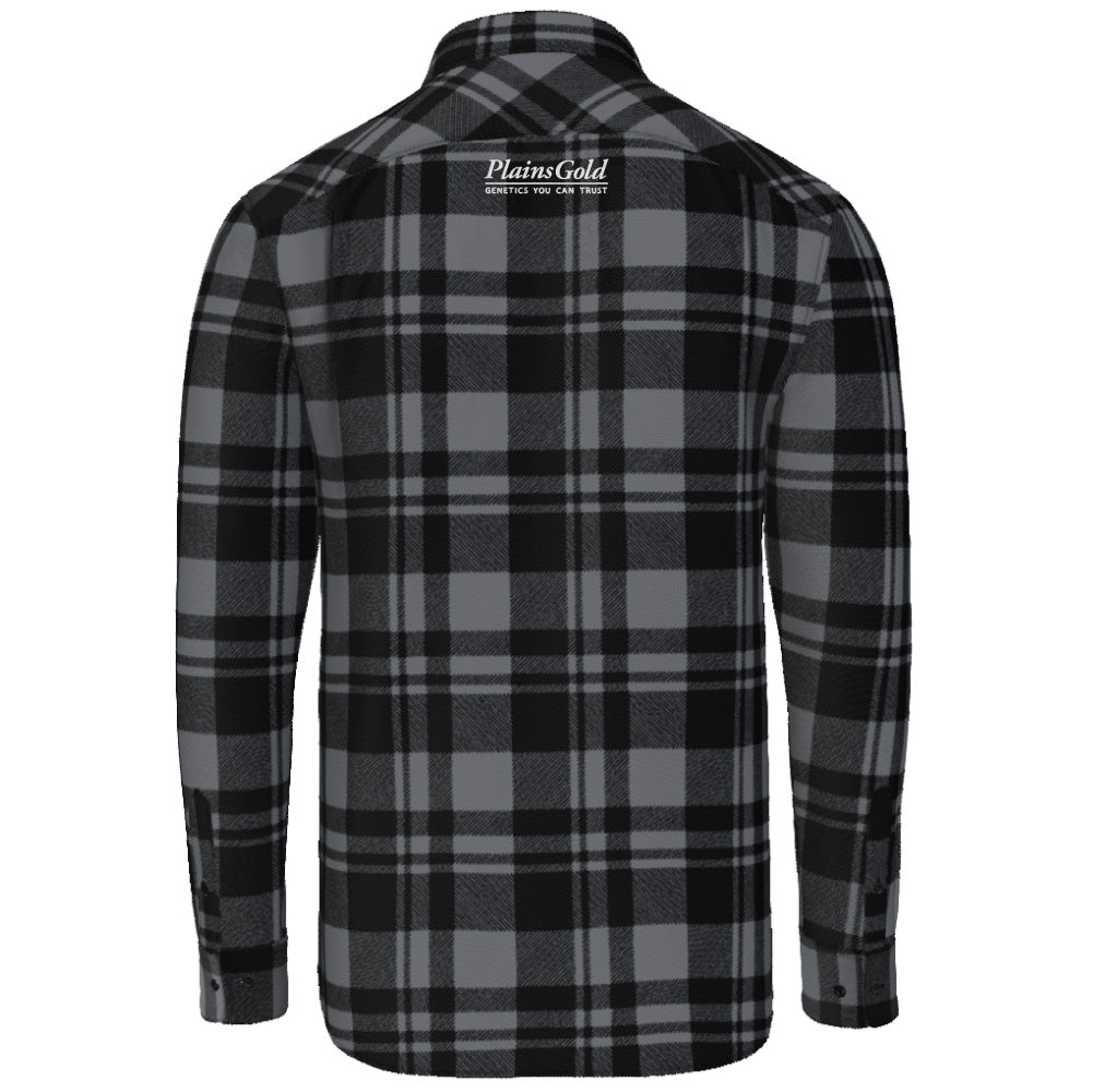 Plains Gold Port Authority® Men's Plaid Flannel Shirt