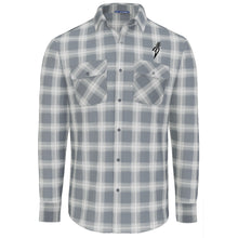 Load image into Gallery viewer, Plains Gold Men's Full Button Plaid Shirt

