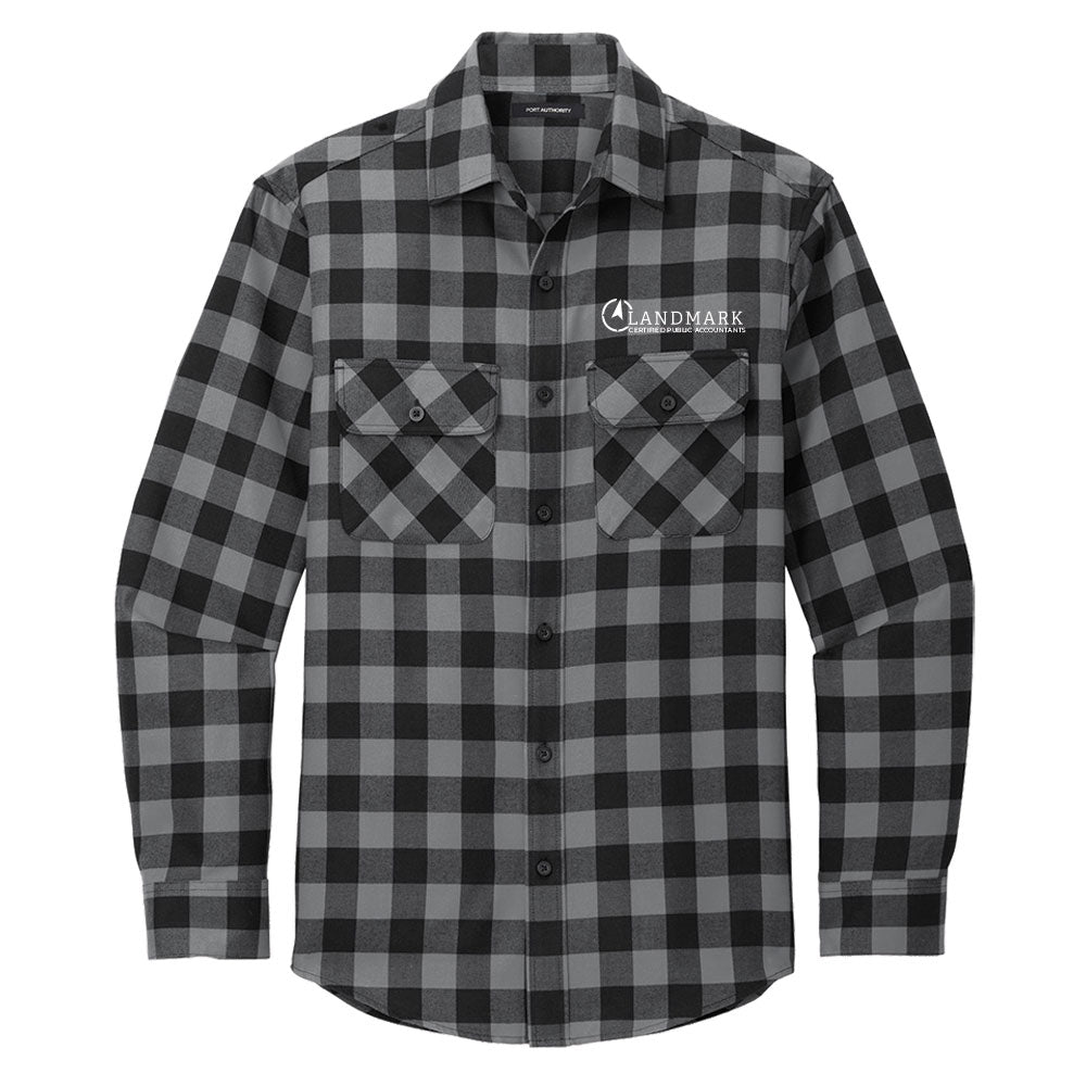 Landmark Port Authority® Men's Plaid Flannel Shirt