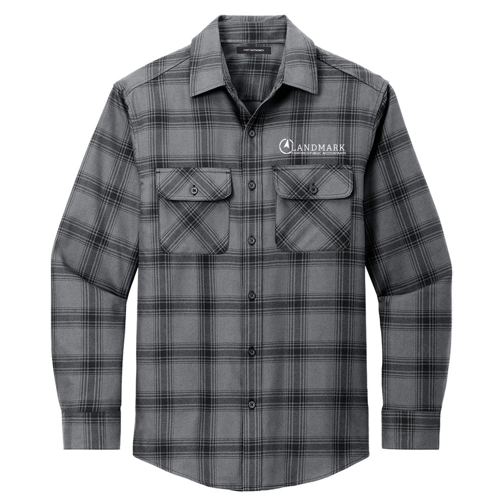 Landmark Port Authority® Men's Plaid Flannel Shirt