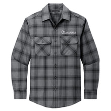 Load image into Gallery viewer, Landmark Men's Plaid Flannel Shirt
