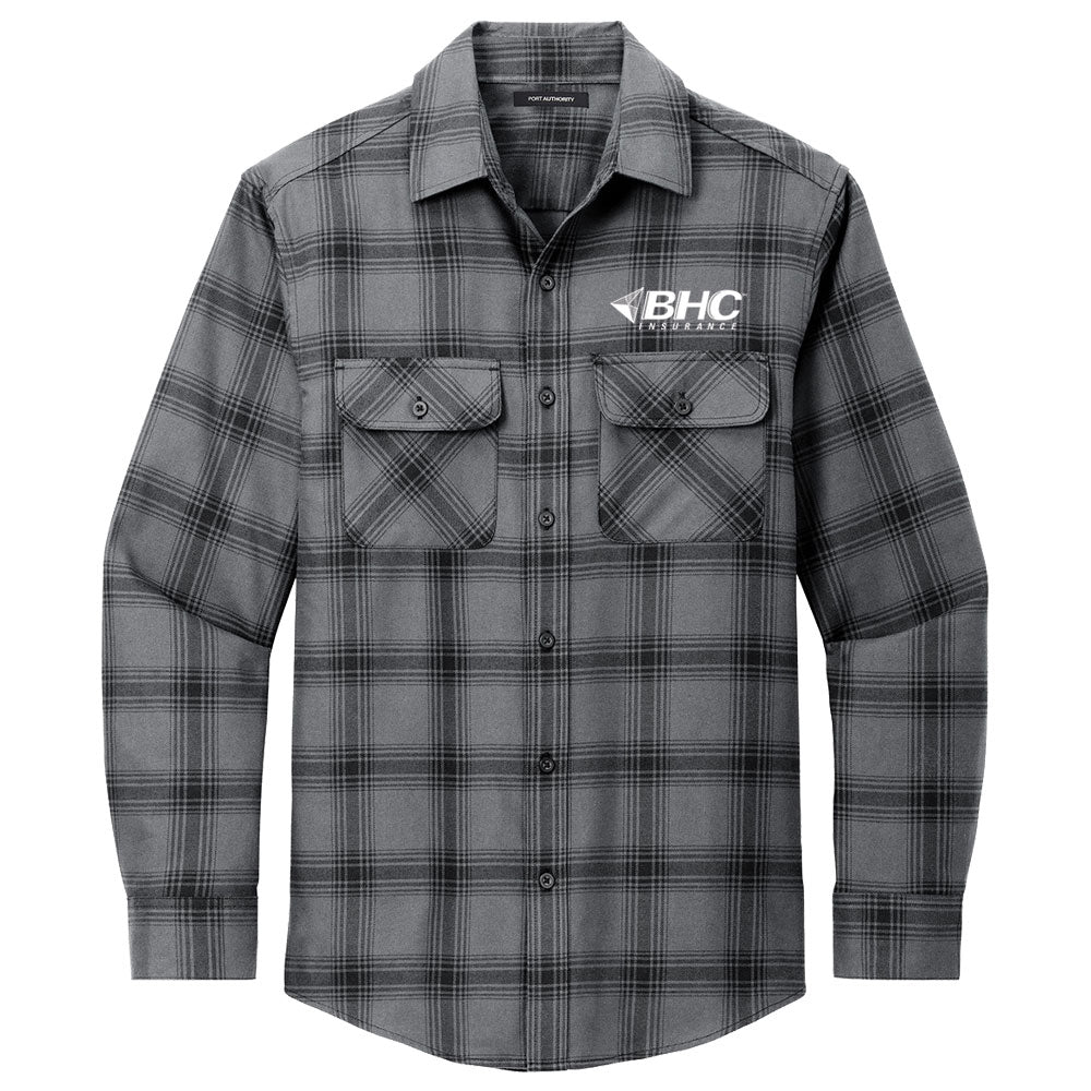 BHC Insurance Port Authority® Men's Plaid Flannel Shirt