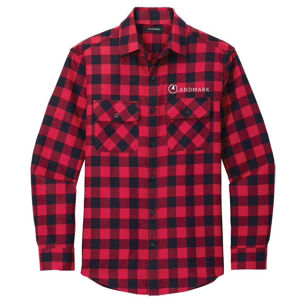 Landmark Port Authority® Men's Plaid Flannel Shirt