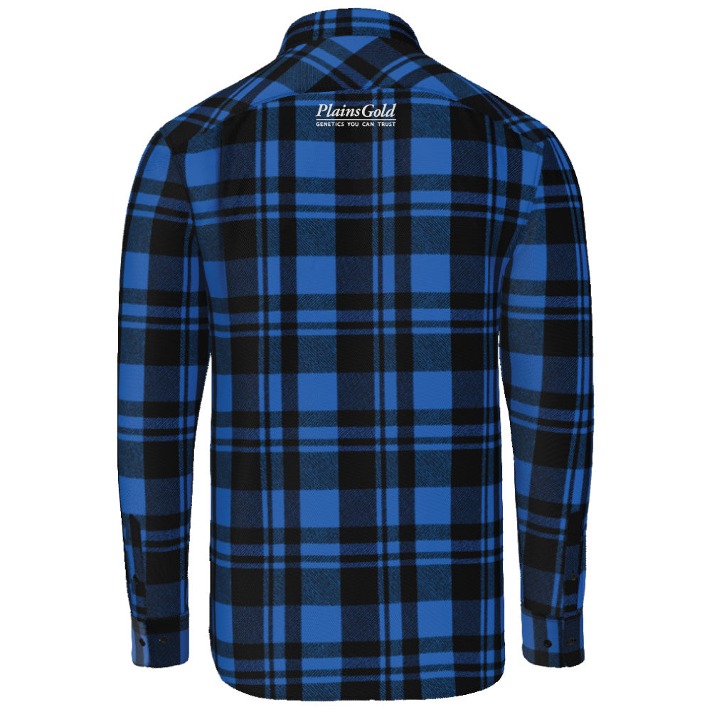 Plains Gold Port Authority® Men's Plaid Flannel Shirt