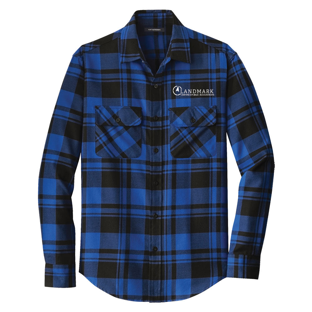 Landmark Port Authority® Men's Plaid Flannel Shirt