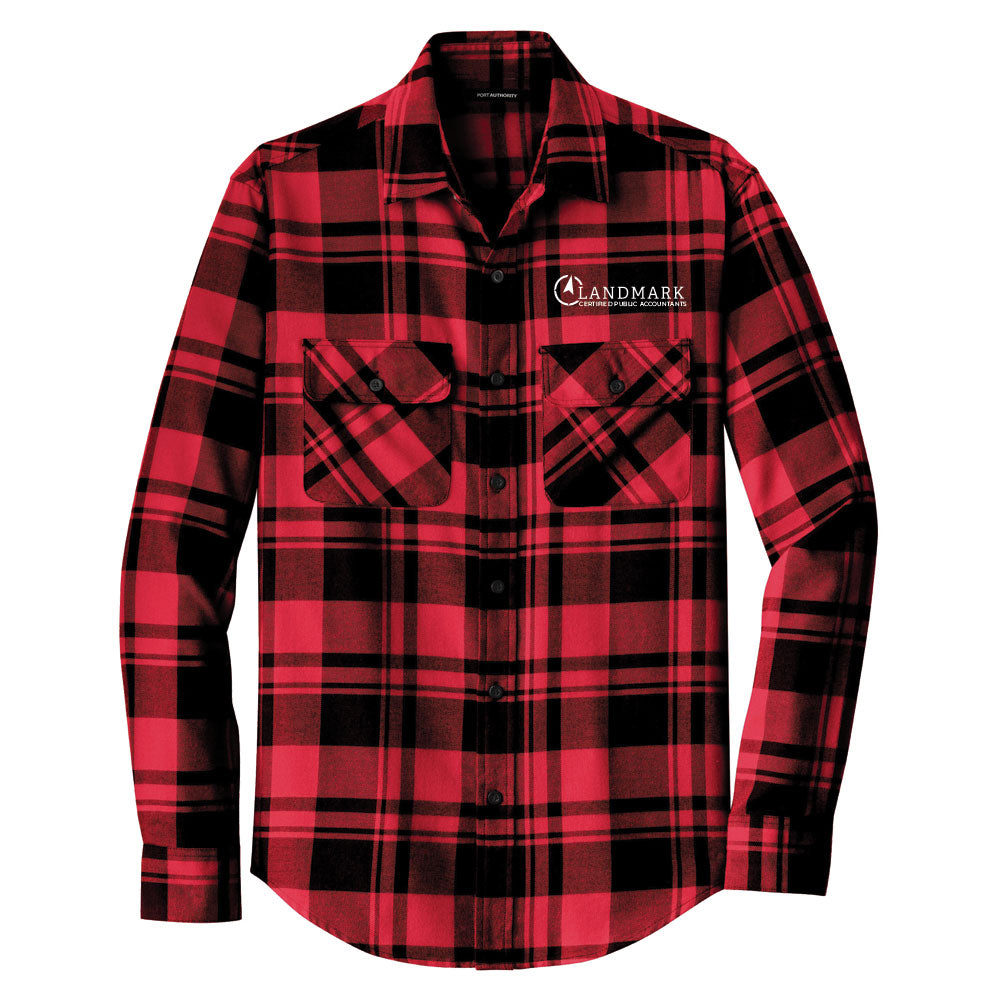 Landmark Port Authority® Men's Plaid Flannel Shirt
