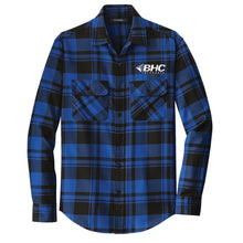 Load image into Gallery viewer, BHC Insurance Men's Plaid Flannel Shirt
