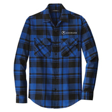 Load image into Gallery viewer, Landmark Men's Plaid Flannel Shirt
