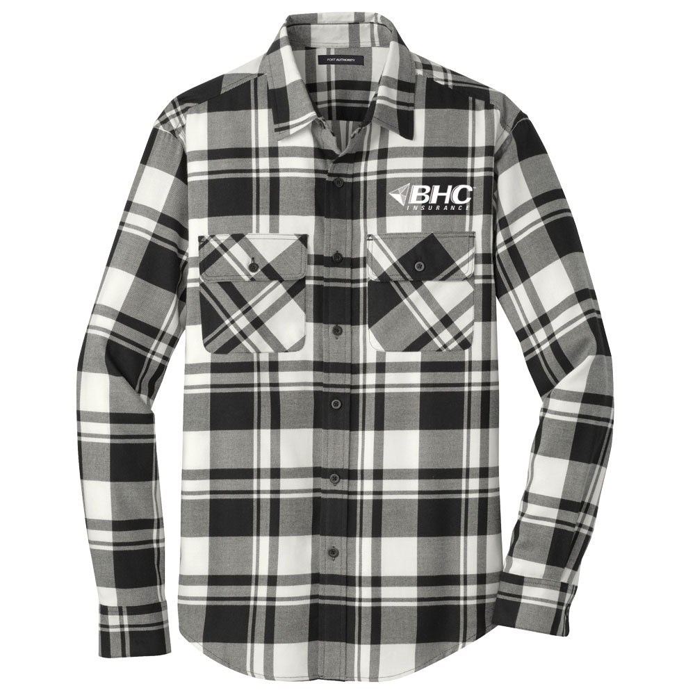 BHC Insurance Port Authority® Men's Plaid Flannel Shirt