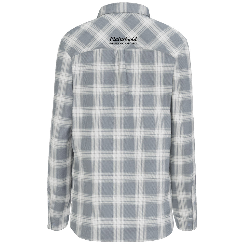 Plains Gold Port Authority® Women's Plaid Flannel Tunic